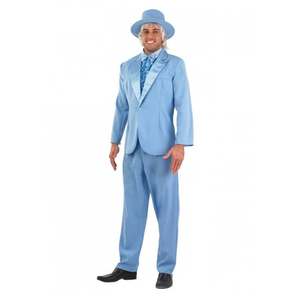 Dumb and dumber Light Blue Suit with Hat